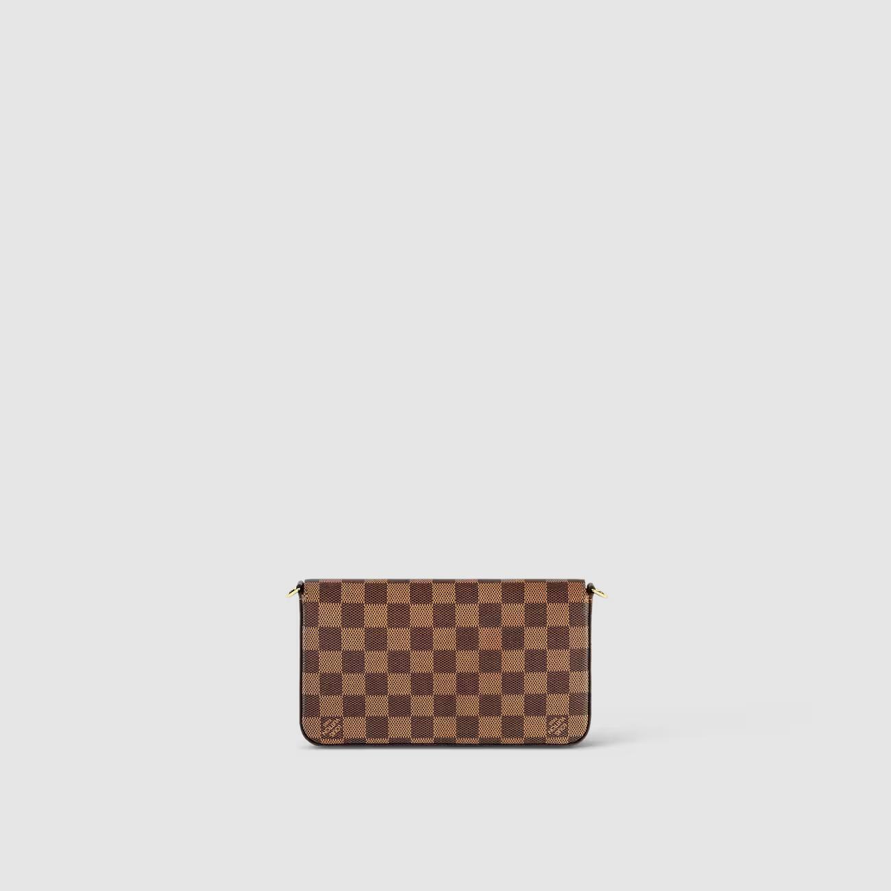 Túi Louis Vuitton Félicie Pochette Nữ Damier Ebene